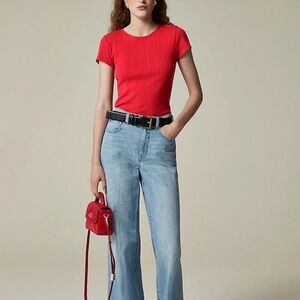 J Crew Pointelle T-shirt